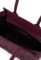 KARL LAGERFELD k/SKUARE EW MD TOTE GRAINY BURGUNDY